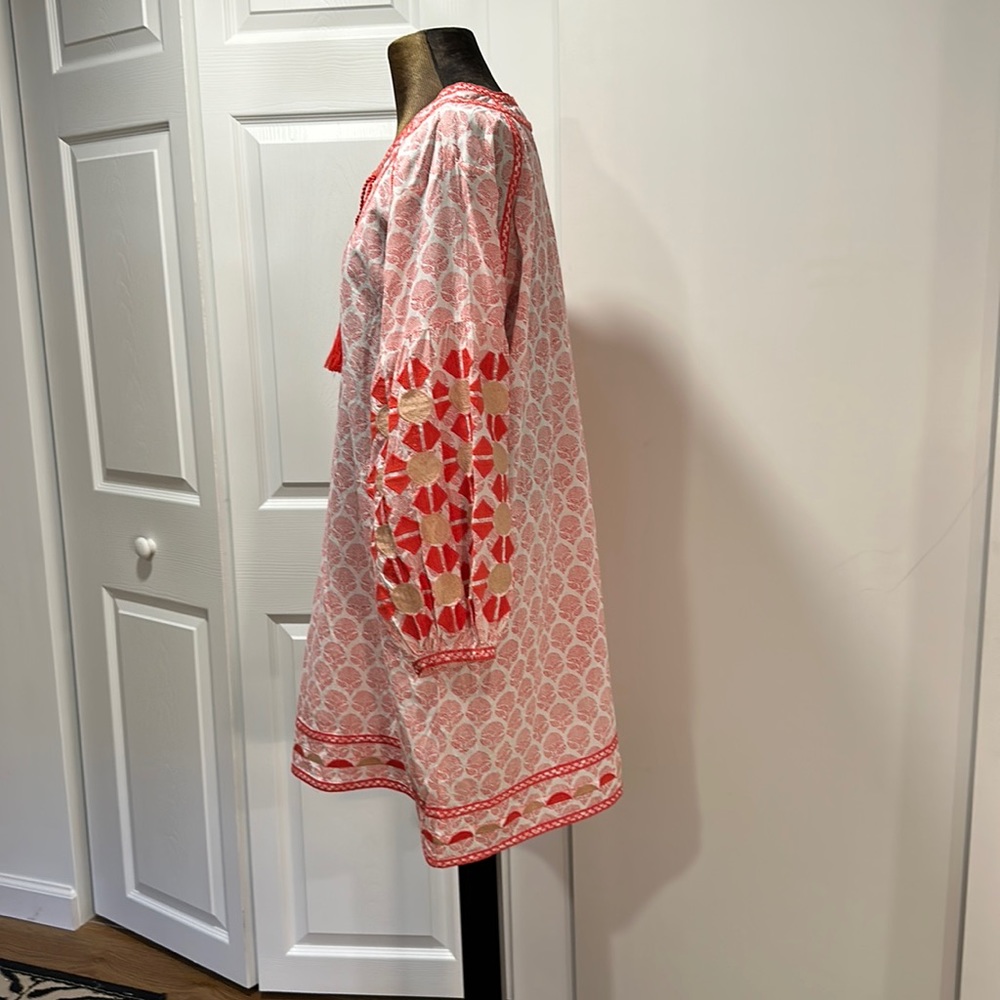 Roller Rabbit Pink and Red Tunic - Picture 5 of 10